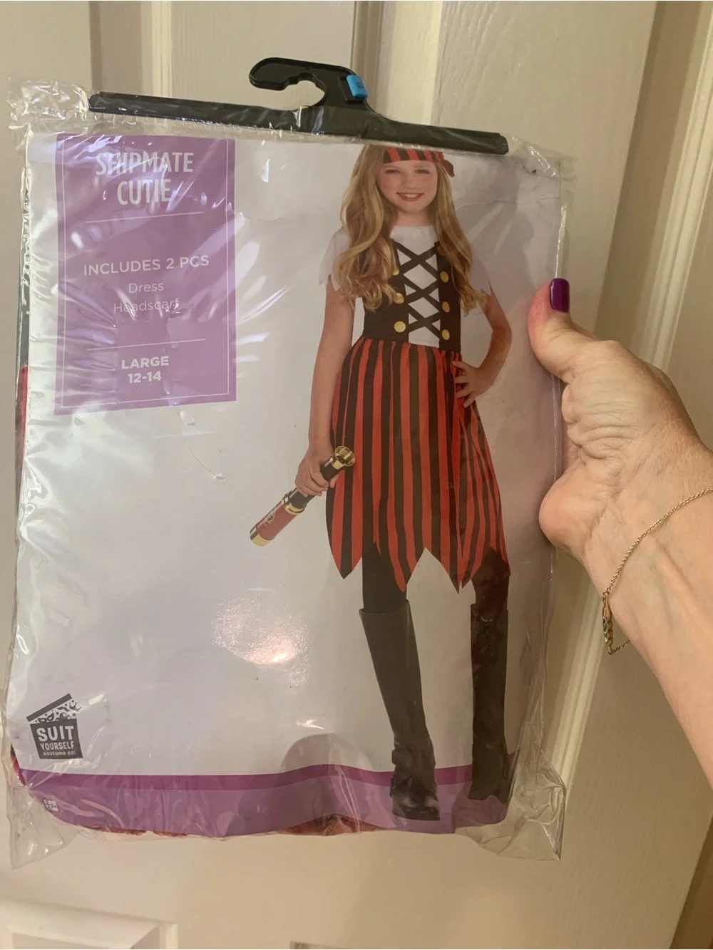 Suit Yourself Shipmate Cutie Girl’s Pirate Halloween Costume